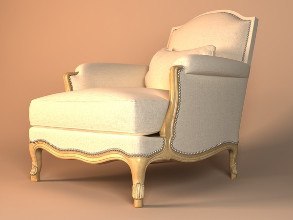 3d pierre ensuite model - kreslo Pierre Ensuite.zip by kupfer